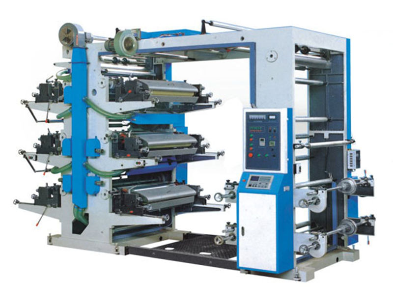 YT 6600 6 color Flexo Printing Machine