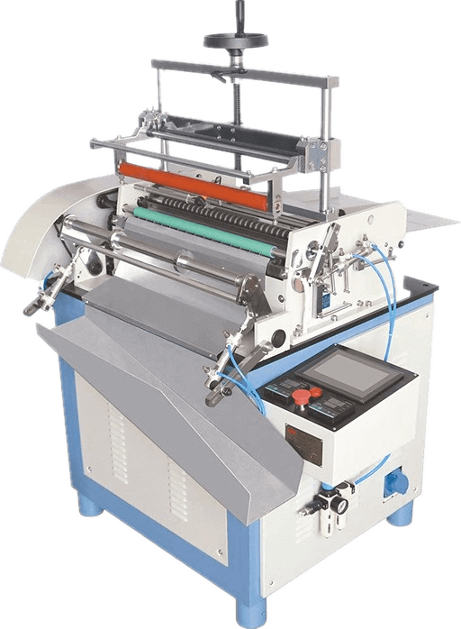 paper tube labeling machine banner